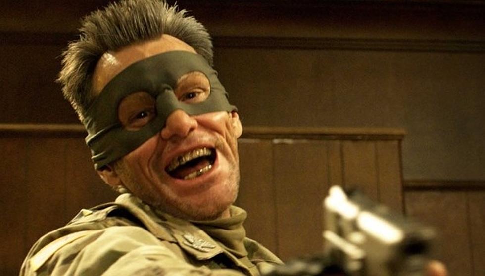 JIM CARREY AS COLONEL STARS AND STRIPES IN KICK-ASS 2 (2013)